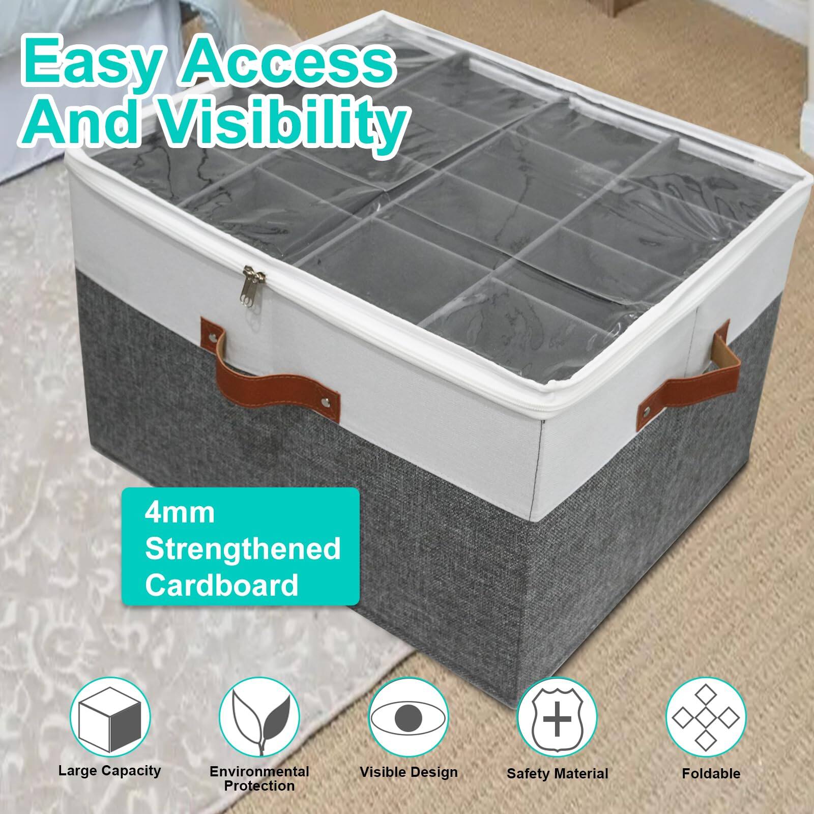 Easy Access And Visibility

4mm Strengthened Cardboard

- Large Capacity
- Environmental Protection
- Visible Design
- Safety Material
- Foldable