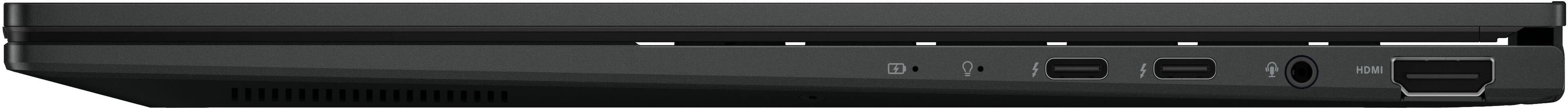 Alt View 16. ASUS - Zenbook 14 14" 2K OLED Touch Screen Laptop - Copilot+ PC - AMD Ryzen AI 9 465 - 16GB RAM - 512GB SSD - Jasper Gray - Jasper Gray.