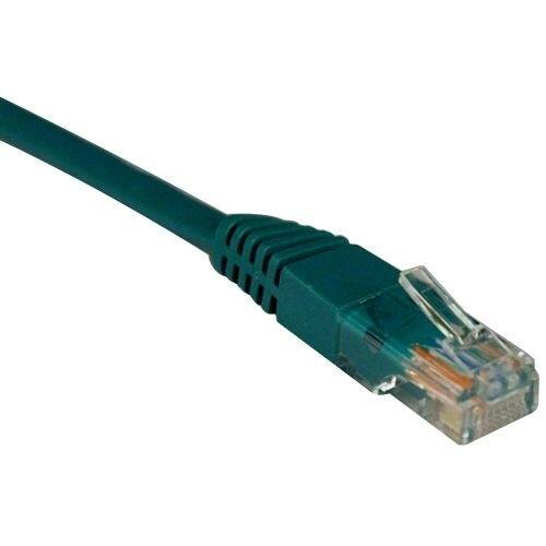 Front Standard. Tripp Lite - Cat5e Patch Cable - Green.