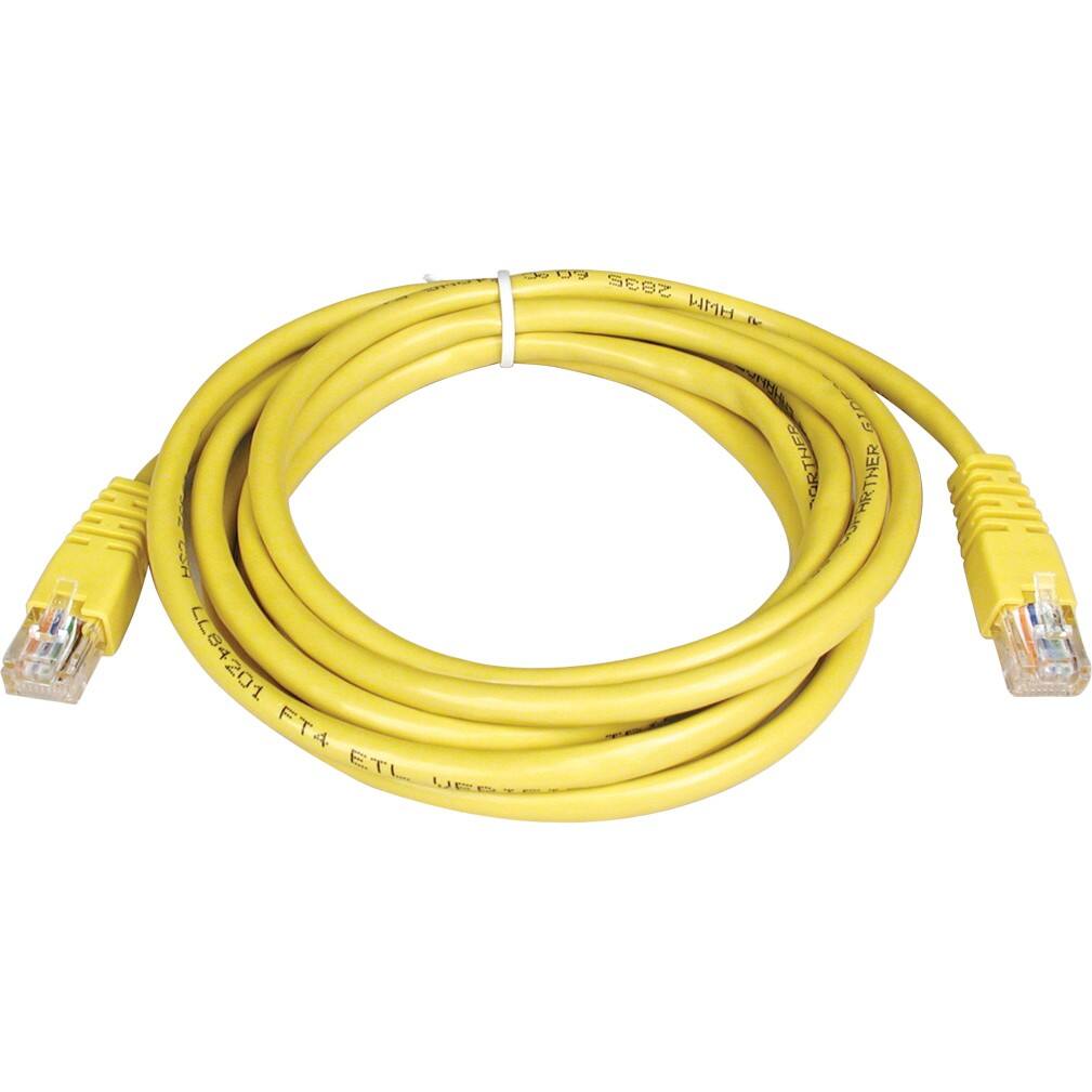 Best Buy Tripp Lite Cat5e Patch Cable Yellow N002 014 Yw 2339