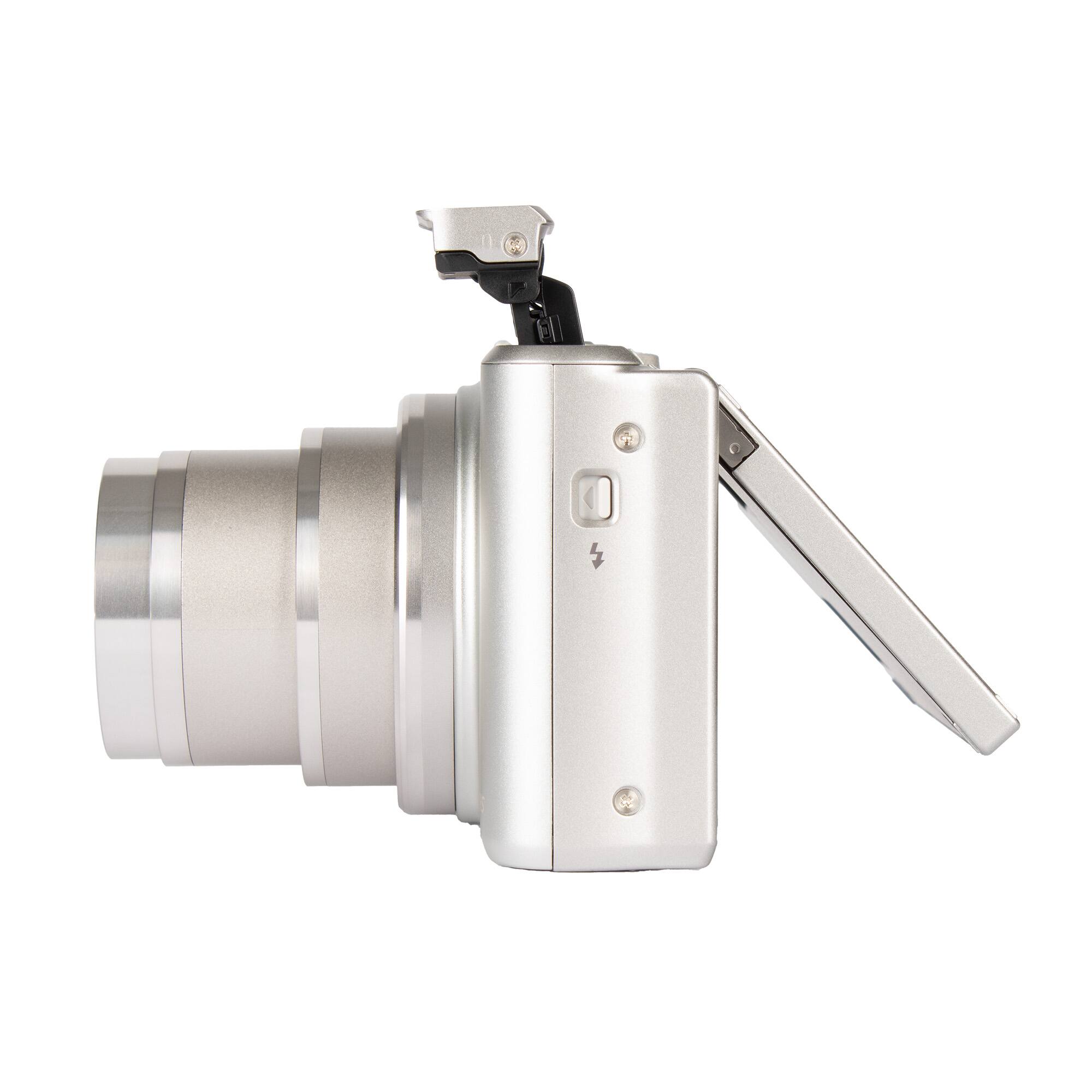 Alt View 5. Canon - Canon PowerShot SX740 HS Lite Edition Digital Camera (Silver) + 64GB Card + More.