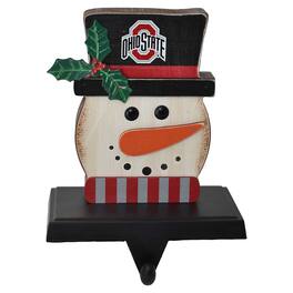 The Memory Company - Ohio State Buckeyes Snowman Stocking Holders - Multicolor