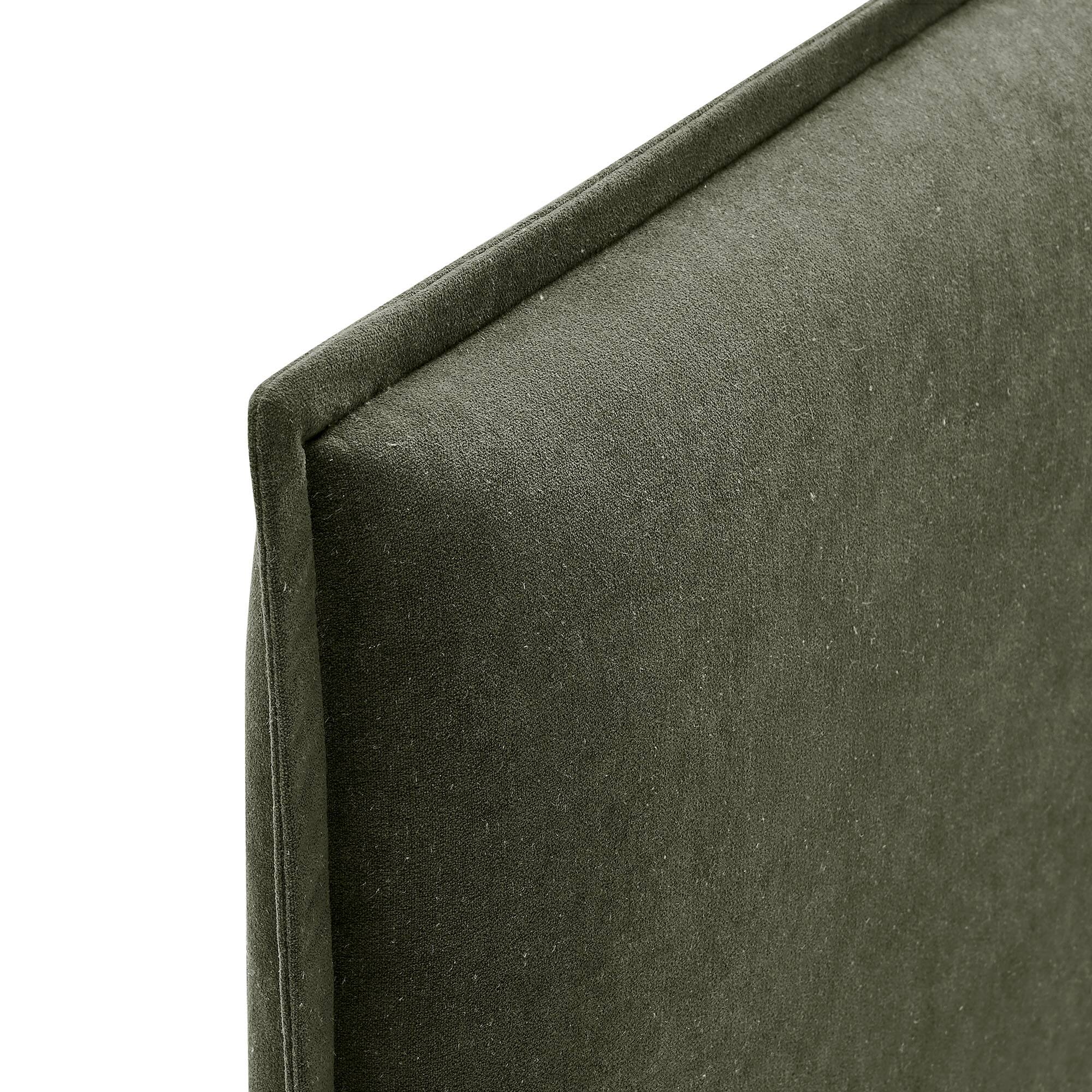 Alt View 4. Modway - Camille Upholstered Linen Blend Headboard by Modway - Sage.