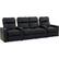 Alt View 14. Octane Seating - Turbo XL700 Straight 4-Seat Power Recline Home Theater Seating with Middle Loveseat - Black.