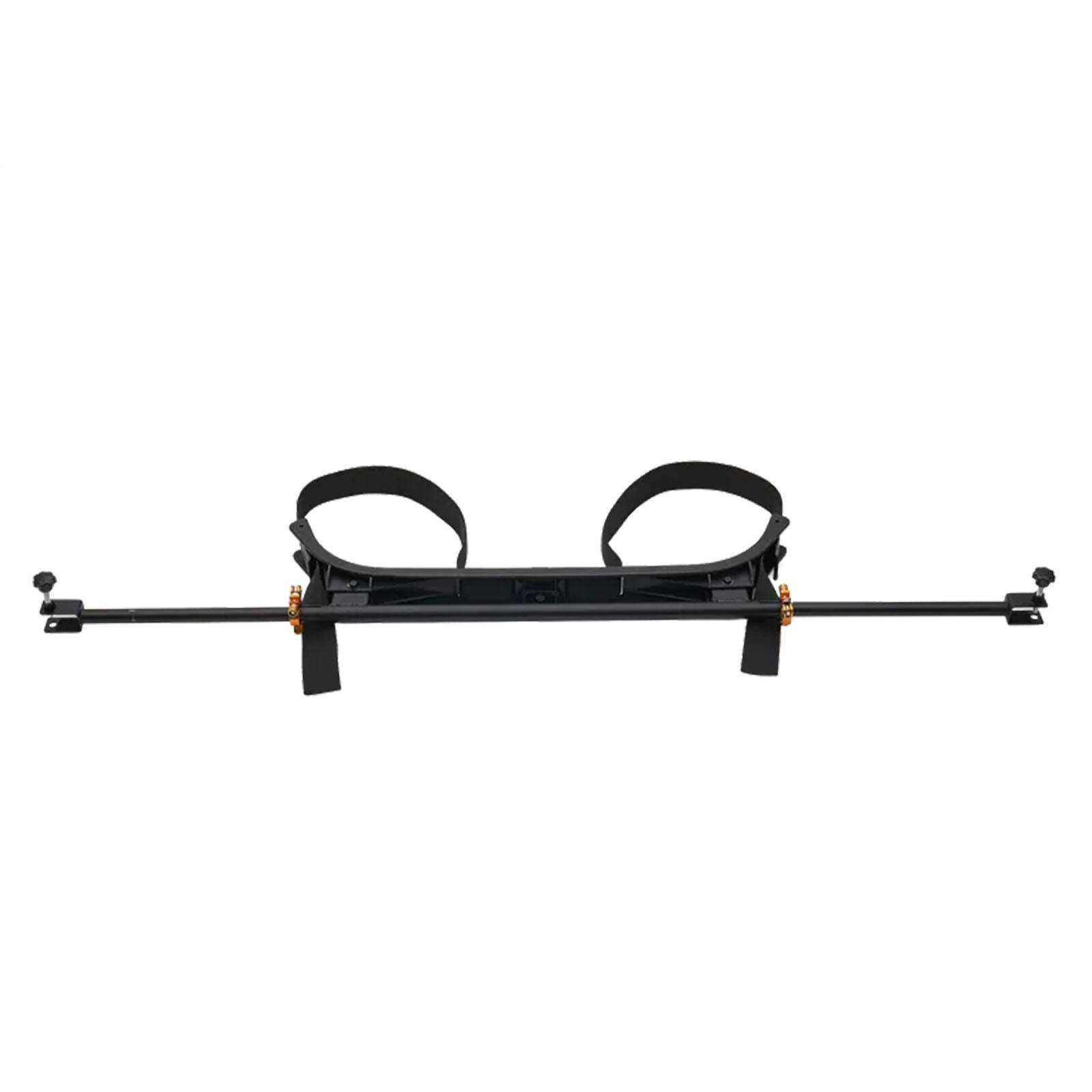 Alt View 5. VEVOR - Golf Cart Bag Holder, 53.9 x 7.7 x 2.4 Inch, Compatible with Most 2+2 Golf Cart Rear Seat with 1.2-Inch Square Tubes - Black.