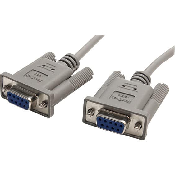 Best Buy: Startech Serial Null Modem Cable SCNM9FF