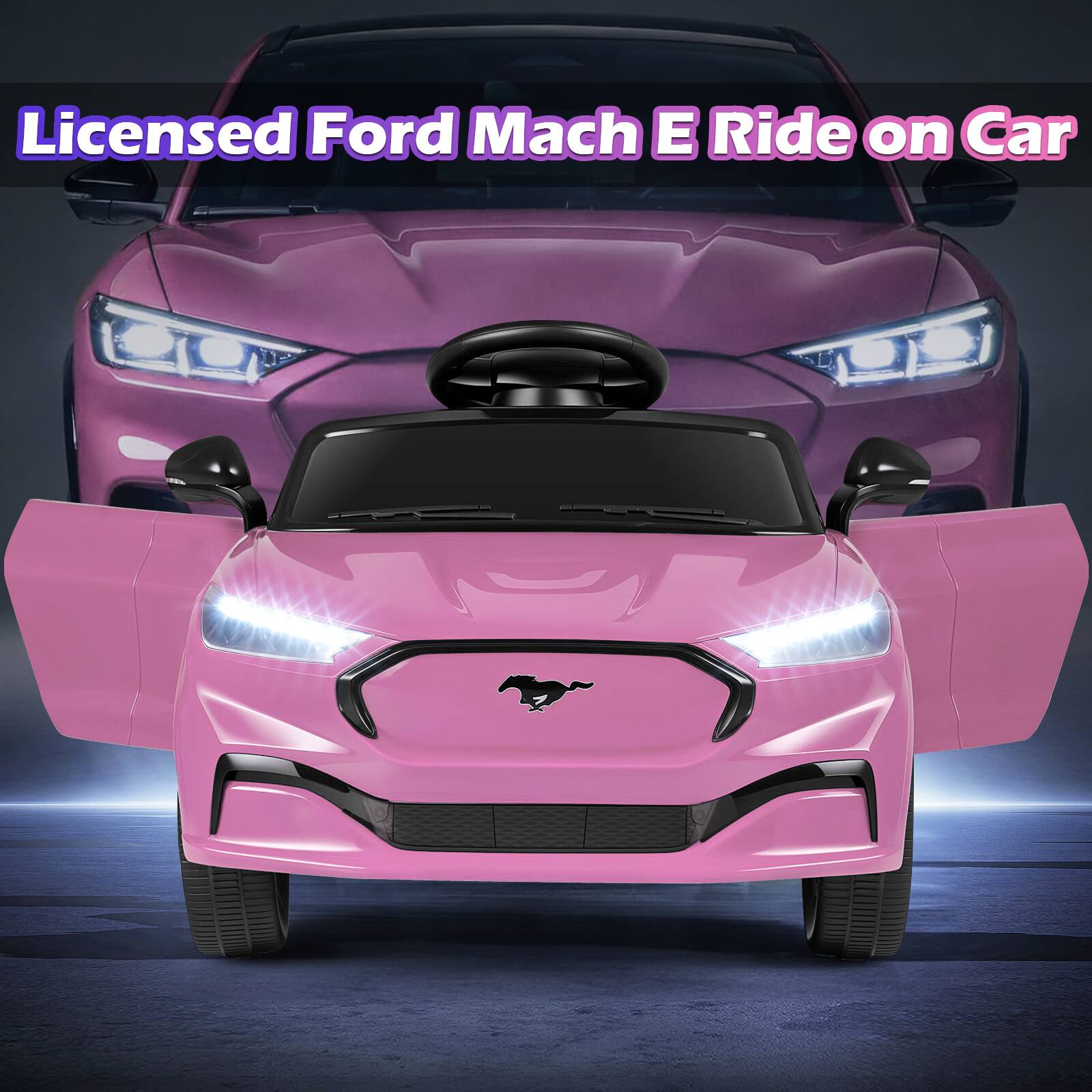 Licensed Ford Mach E Ride on Car