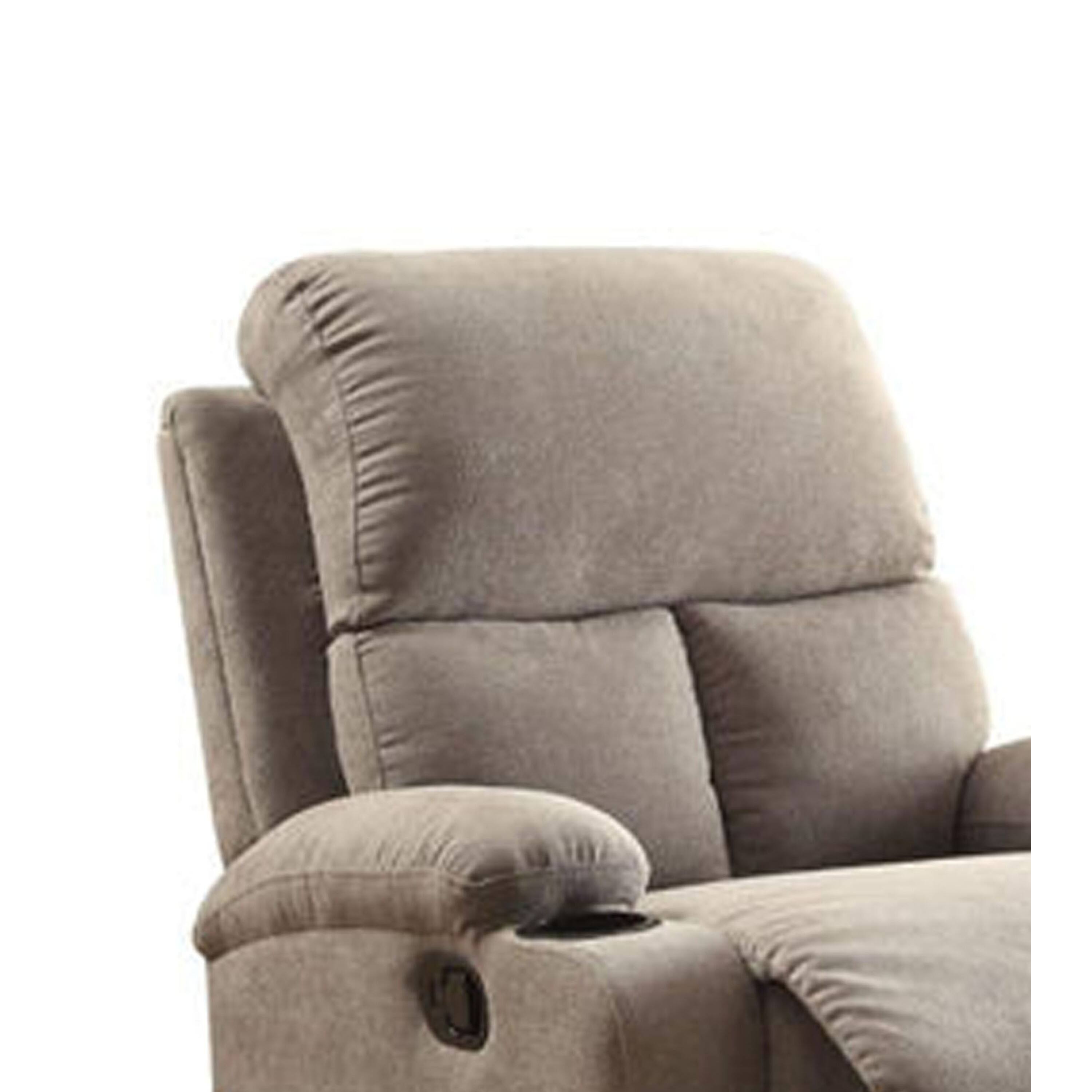 Alt View 2. Manhattan Lane - Rosia Homely Recliner  Linen - Gray.