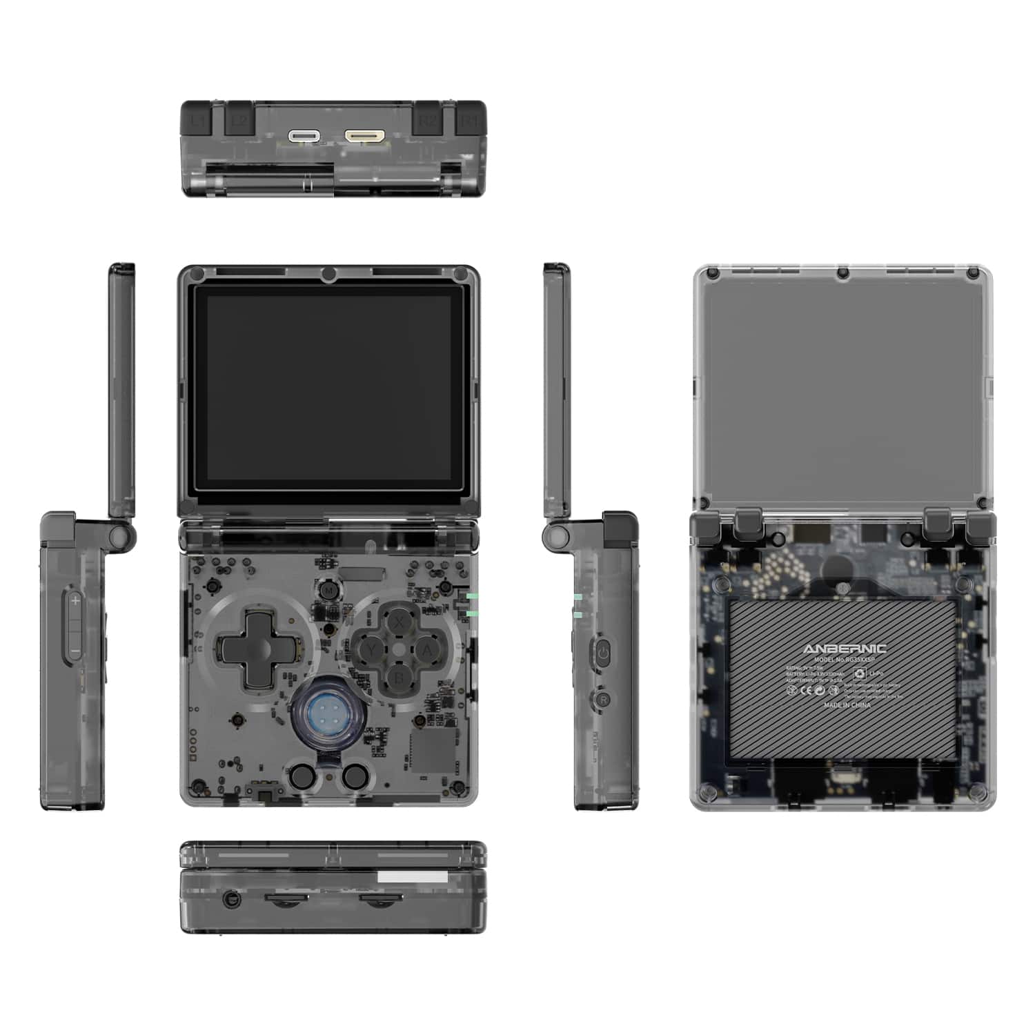 RG35XXSP Flip Retro Handheld Console – 3.5" IPS, Vibration, 128GB Storage & 5G WiFi - Other