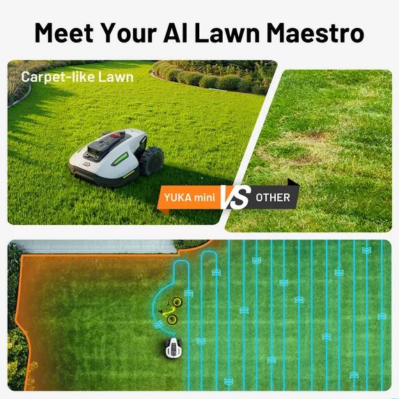 Meet Your AI Lawn Maestro: Carpet-like Lawn Go YUKA mini SS OTHER