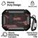 Heavy Duty Design
Secure Lock
Shock Absorbing Corners
Heavy Duty Carabiner Clip