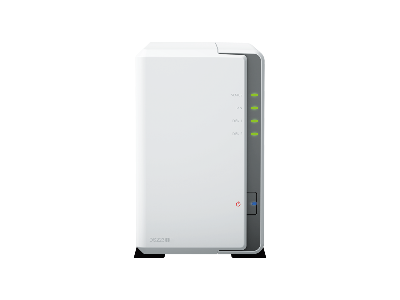 Synology 2 bay DiskStation DS223j (Diskless) Black DS223J - Best Buy