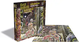PopMarket - Iron Maiden - RockSaws - Iron Maiden Somewhere In Time (500 Piece Jigsaw Puzzle) - GAMES (MISC) - Multicolor