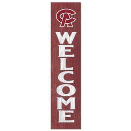 Jardine - Coastal Alabama Community College 12'' x 48'' Welcome Outdoor Leaner - Maroon