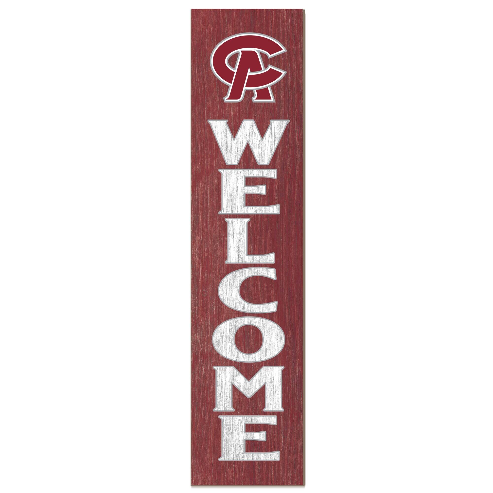 Coastal Alabama Community College 12'' x 48'' Welcome Outdoor Leaner