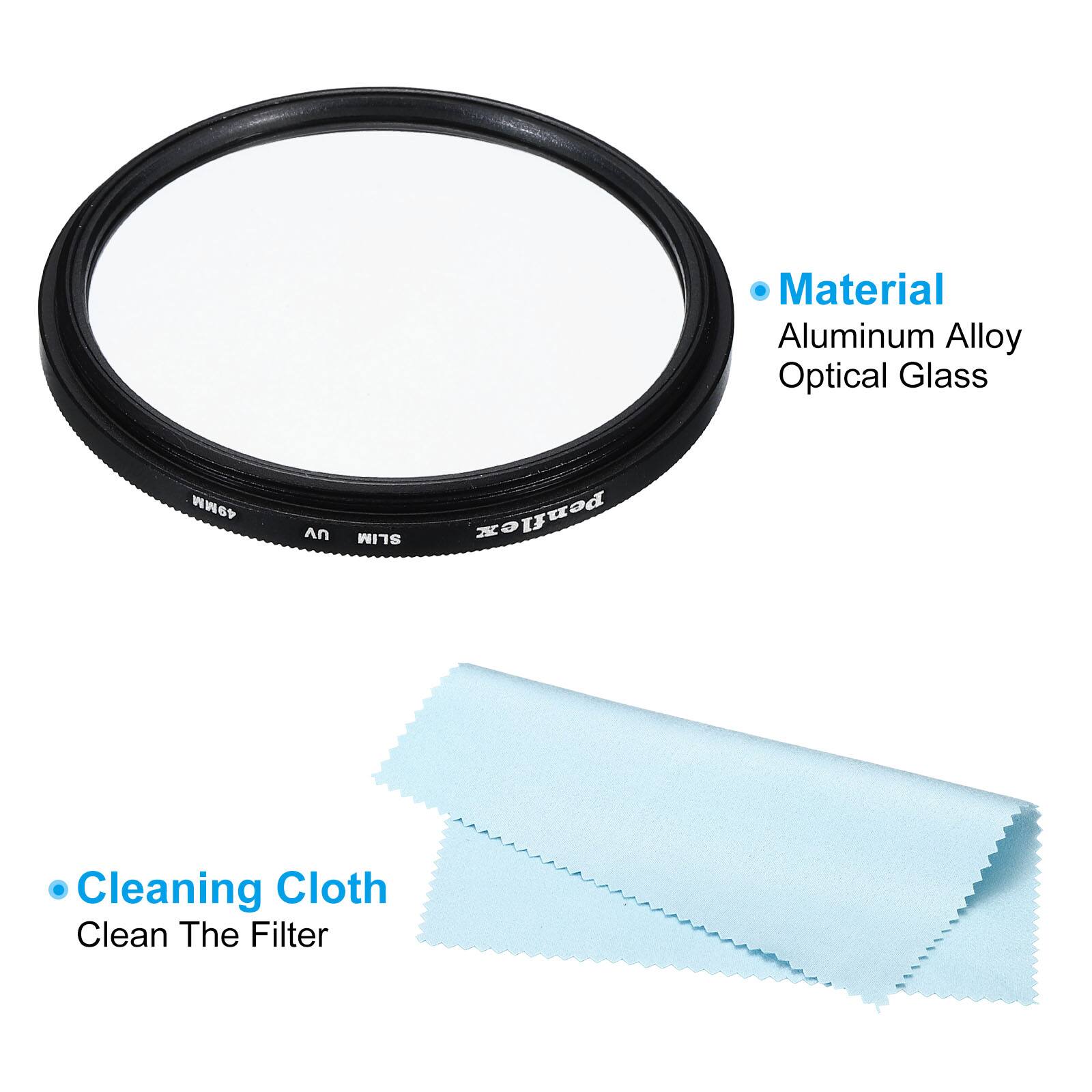 - Material: Aluminum Alloy Optical Glass
- Cleaning Cloth: Clean The Filter