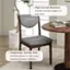 The text on the image is grouped and corrected as follows:

High Curved Backrest: Provides excellent support for your spine.
Ergonomic Curved Seat: Perfectly contours to your body, allowing for better relaxation.