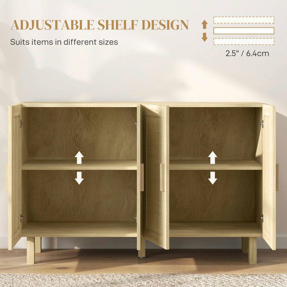 ADJUSTABLE SHELF DESIGN  
Suits items in different sizes  

2.5" / 6.4cm