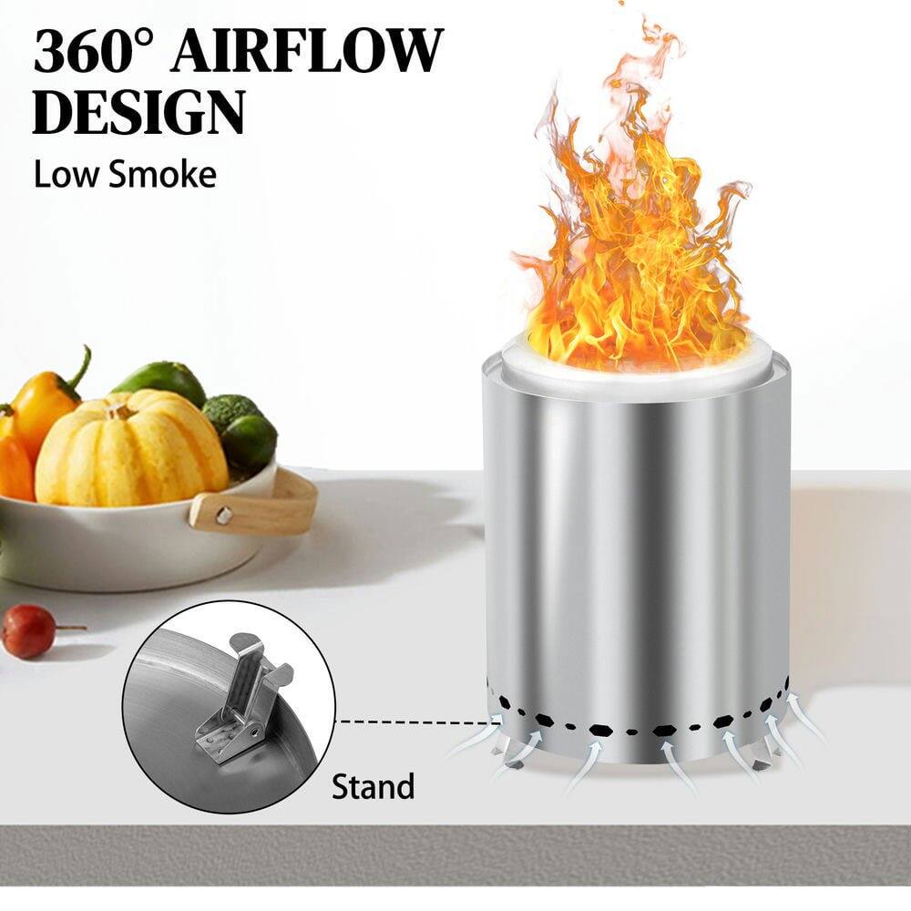 360° AIRFLOW DESIGN  
Low Smoke  

Stand