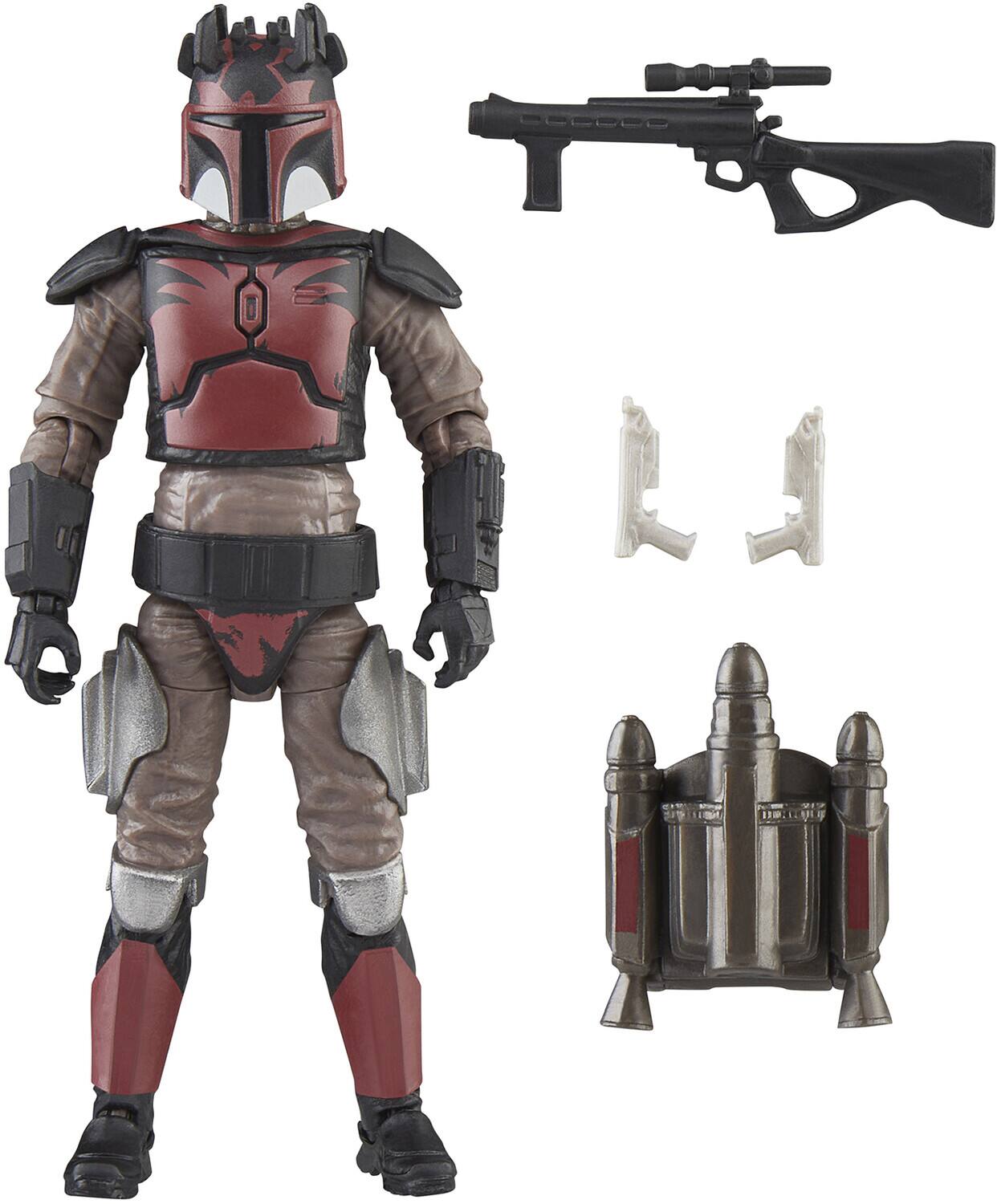 Alt View 4. Hasbro - Hasbro Collectibles - Star Wars: Ahsoka - Vintage Collection - Mandalorian Super Commando Action - Collectibles - Multicolor.