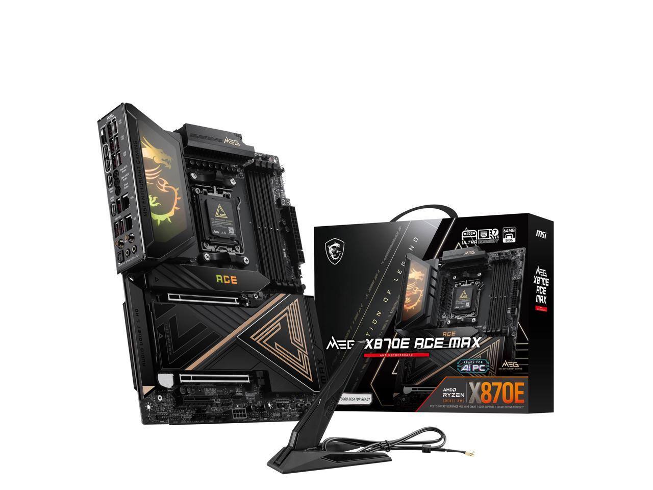 GAMING MOTHERBOARD  
MSI MEG X570E ACE MAX  
AMD RYZEN  
64MB  
adidas  
msi  
ULTRE  
AIPC  
X570E