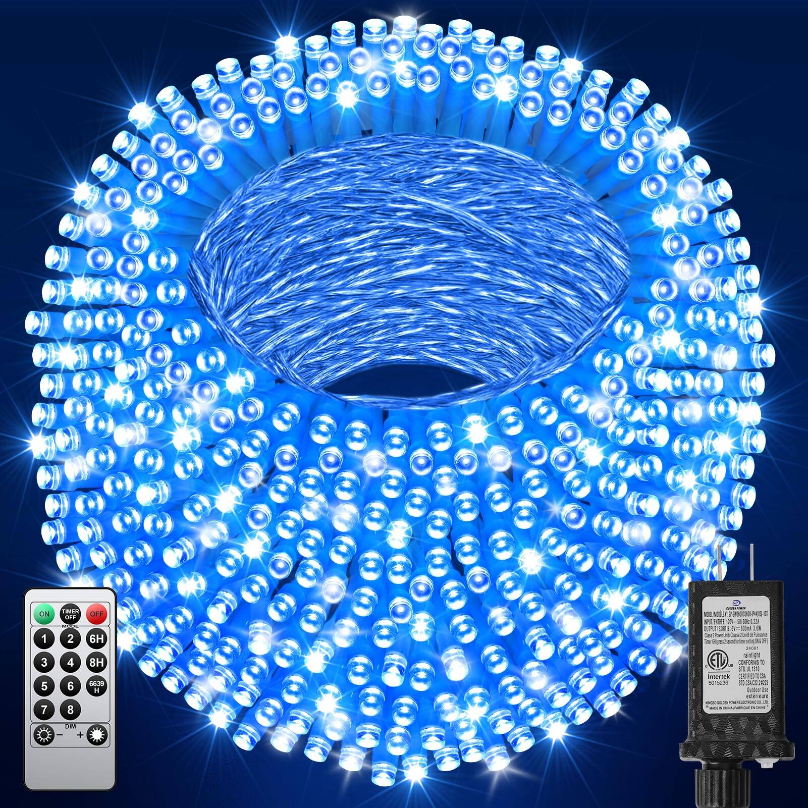 Blue 355FT 900LED