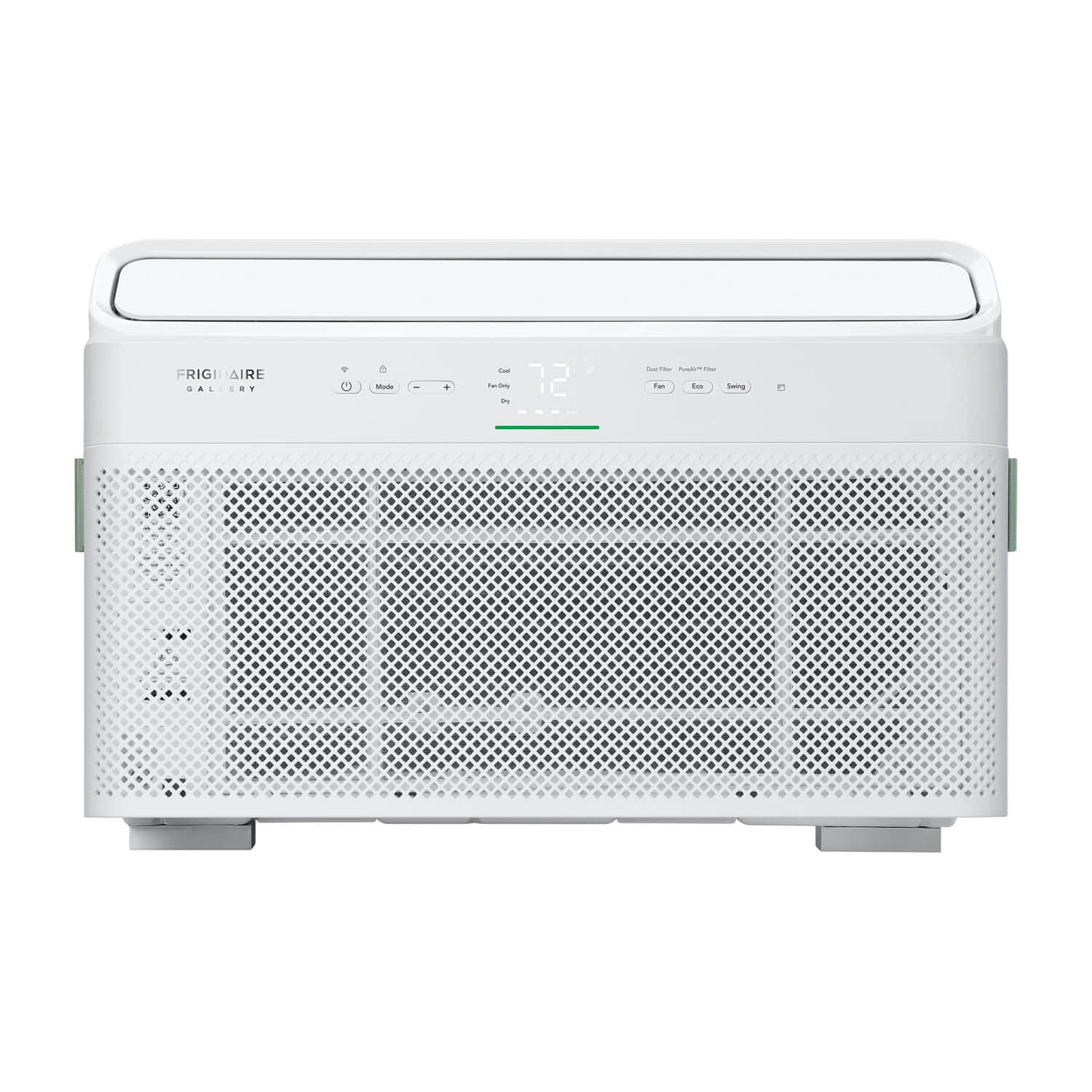 FRIGIDAIRE GALLERY  
Made in China  
12 amps  
Fan Only  
Cool  
Dry  
Eco  
Settings  
Mode  
Fan  
Timer  
Display: 72