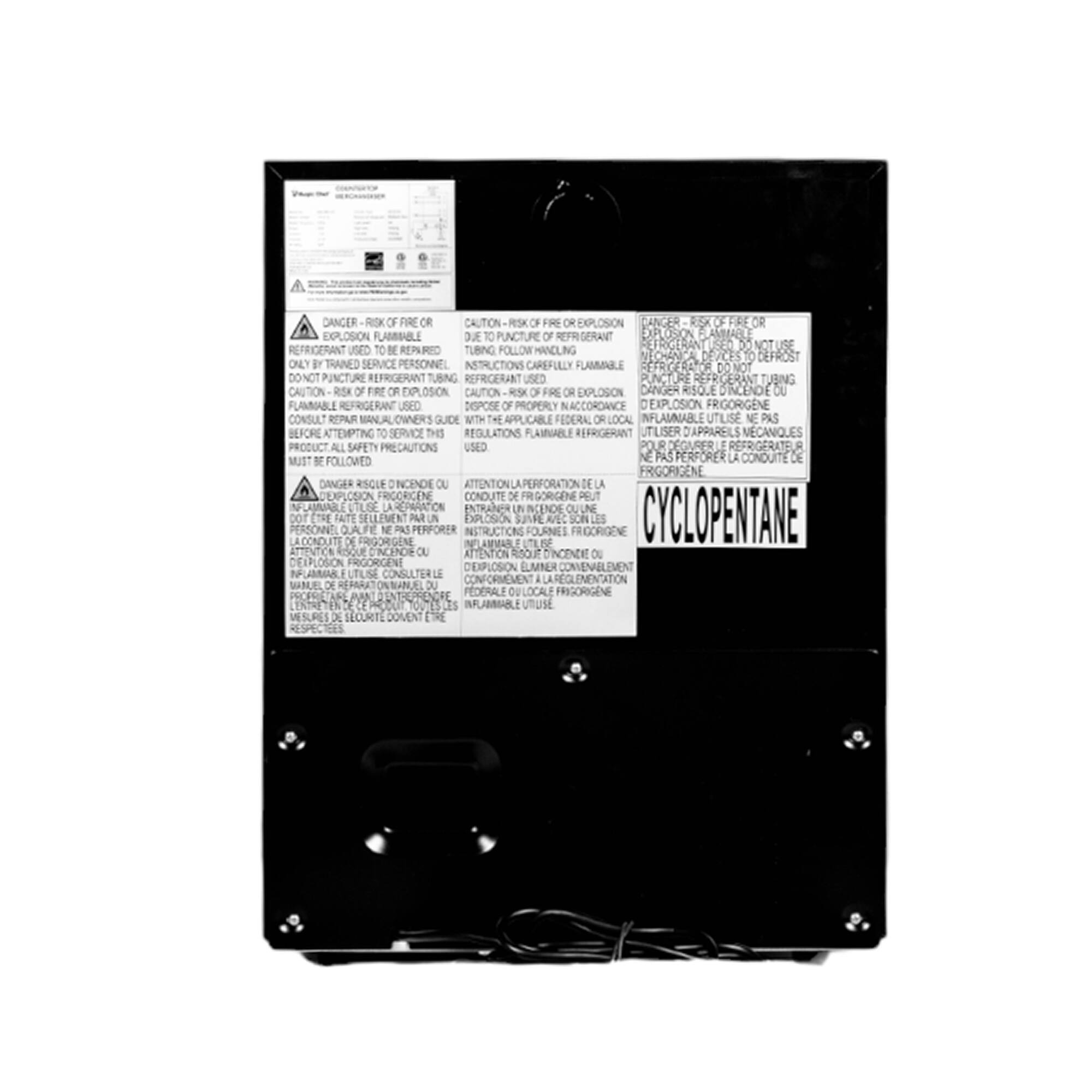**DANGER - RISK OF FIRE OR EXPLOSION**

- Refrigerant used to repair or replace refrigerant tubing is fully flammable.
- Do not puncture refrigerant tubing.
- Only by trained service personnel.
- Consult repair manual/owner's guide with the applicable federal or local regulations before attempting to service this product.
- All safety precautions must be followed.

**CAUTION - RISK OF FIRE OR EXPLOSION**

- Refrigerant used to repair or replace refrigerant tubing is fully flammable.
- Do not puncture refrigerant tubing.
- Only by trained service personnel.
- Consult repair manual/owner's guide with the applicable federal or local regulations before attempting to service this product.
- All safety precautions must be followed.

**DANGER - RISK OF INCENDIE OU EXPLOSION**

- Réfrigérant utilisé pour réparer ou remplacer la conduite de réfrigérant est hautement inflammable.
- Ne pas percer la conduite de réfrigérant.
- Seulement par personnel qualifié.
- Consulter le manuel de réparation/manuel du propriétaire avec les réglementations fédérales ou locales applicables avant d'essayer de réparer ce produit.
-