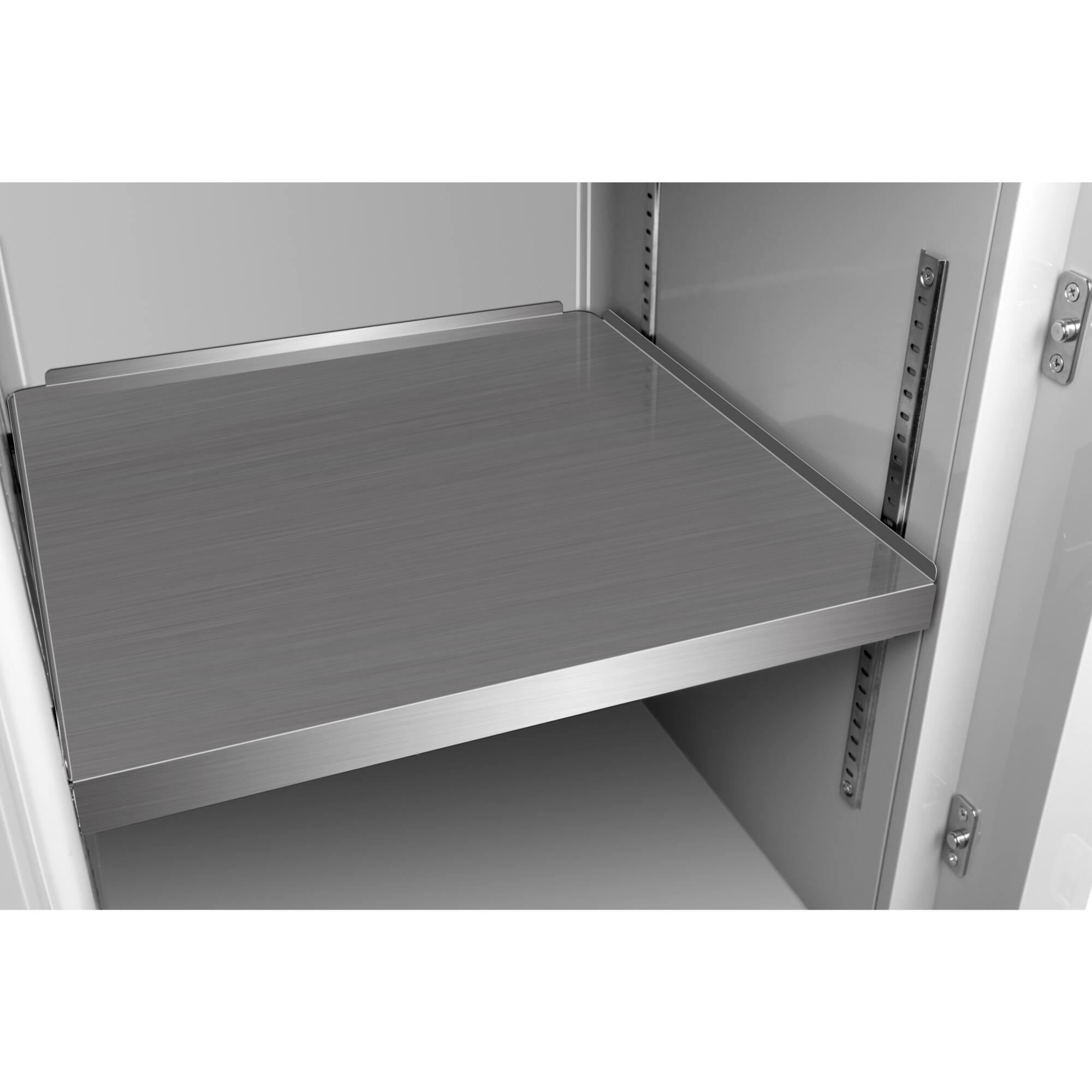 Alt View 5. Koolmore - 37 in. -86 C Undercounter Ultra Low Temp Stackable Medical Freezer with Multi Level Emergency Alarms, LED Display - Stainless steel.