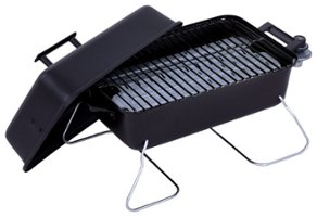 Char-Broil - Portable Deluxe Gas Grill - Black - Angle_Zoom