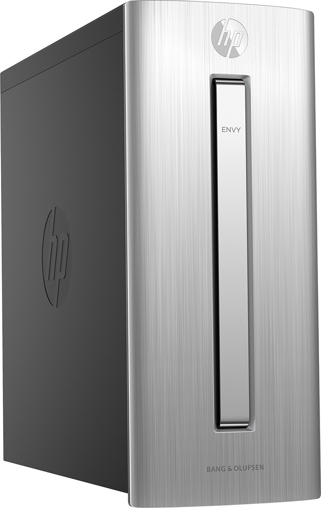 Best Buy Hp Envy Desktop Intel Core I7 16gb Memory 2tb Hard Drive Brushed Aluminum 750 124 3052