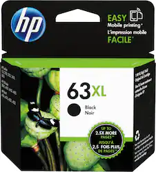 HP - 63XL High-Yield Ink Cartridge - Black - Front_Zoom