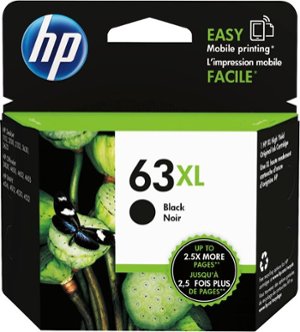 HP - 63XL High-Yield Ink Cartridge - Black
