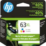 HP - 63XL High-Yield Ink Cartridge - Tri-color