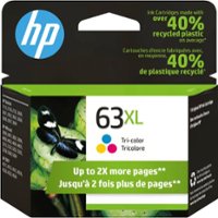 HP - 63XL High-Yield Ink Cartridge - Tri-Color - Front_Zoom