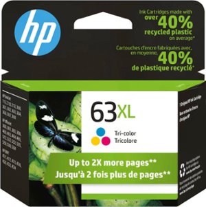 HP - 63XL High-Yield Ink Cartridge - Tri-Color