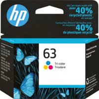 HP - 63 Standard Capacity Ink Cartridge - Tri-Color - Front_Zoom