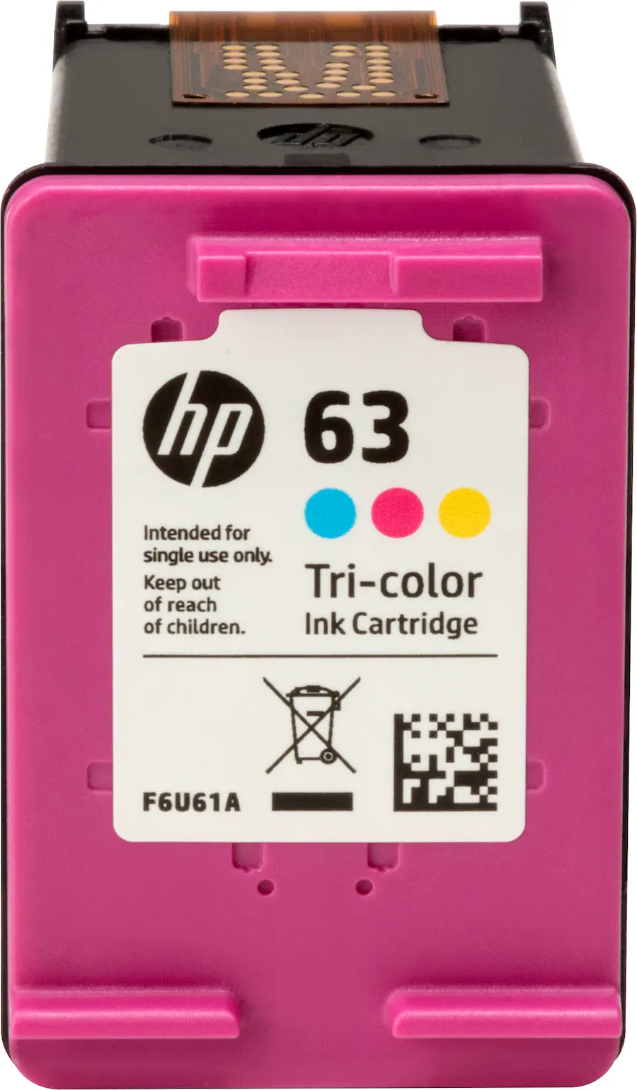 HP 63 Standard Capacity Ink Cartridge Tri color F6U61AN#140 - Best Buy