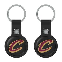Keyscaper - Cleveland Cavaliers Two-Pack AirTag Holders - Black