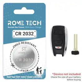 RomeTech - Replacement Battery for Key Fob - Subaru Impreza 2015-2022