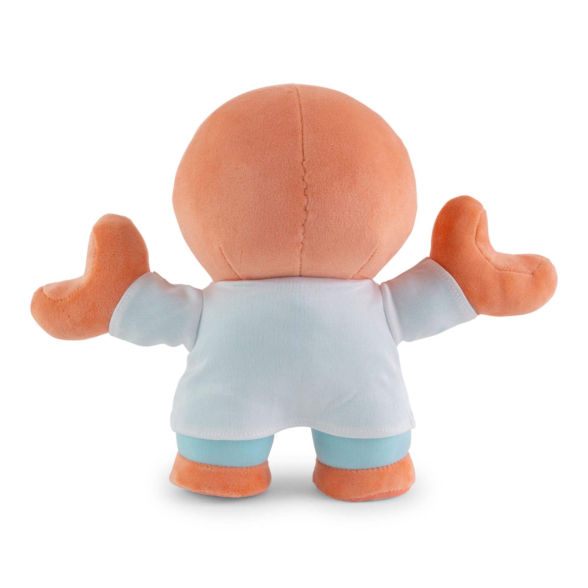 Alt View 10. Toynk - Futurama Zoidberg 8-Inch Chibi Collector Plush Toy - Pink.