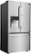 Angle Zoom. LG - STUDIO 23.5 Cu. Ft. French Door-in-Door Counter-Depth Smart Wi-Fi Enabled Refrigerator - Stainless Steel.
