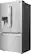 Left. LG - STUDIO 23.5 Cu. Ft. French Door-in-Door Counter-Depth Smart Wi-Fi Enabled Refrigerator - Stainless steel.