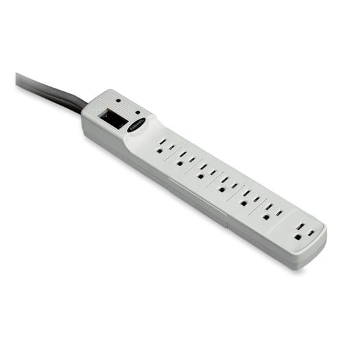 Front Standard. Fellowes - 7-Outlet Surge Protector.
