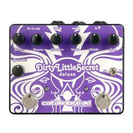 Catalinbread - atalinbread Dirty Little Secret Deluxe Overdrive Purple Pedal with Boost Control - DIRLITSECDLXP