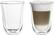 Angle Zoom. De'Longhi - 2 Latte Double Wall Thermal Glasses - Glass/Transparent.