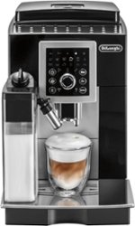 De'Longhi - Magnifica S Espresso Machine with 15 bars of pressure and intergrated grinder - Silver/Black - Angle_Zoom