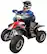 Alt View 16. Razor - Dirt Quad 24V Electric 4-Wheeler Ride-On for Kids 8+ - Black.