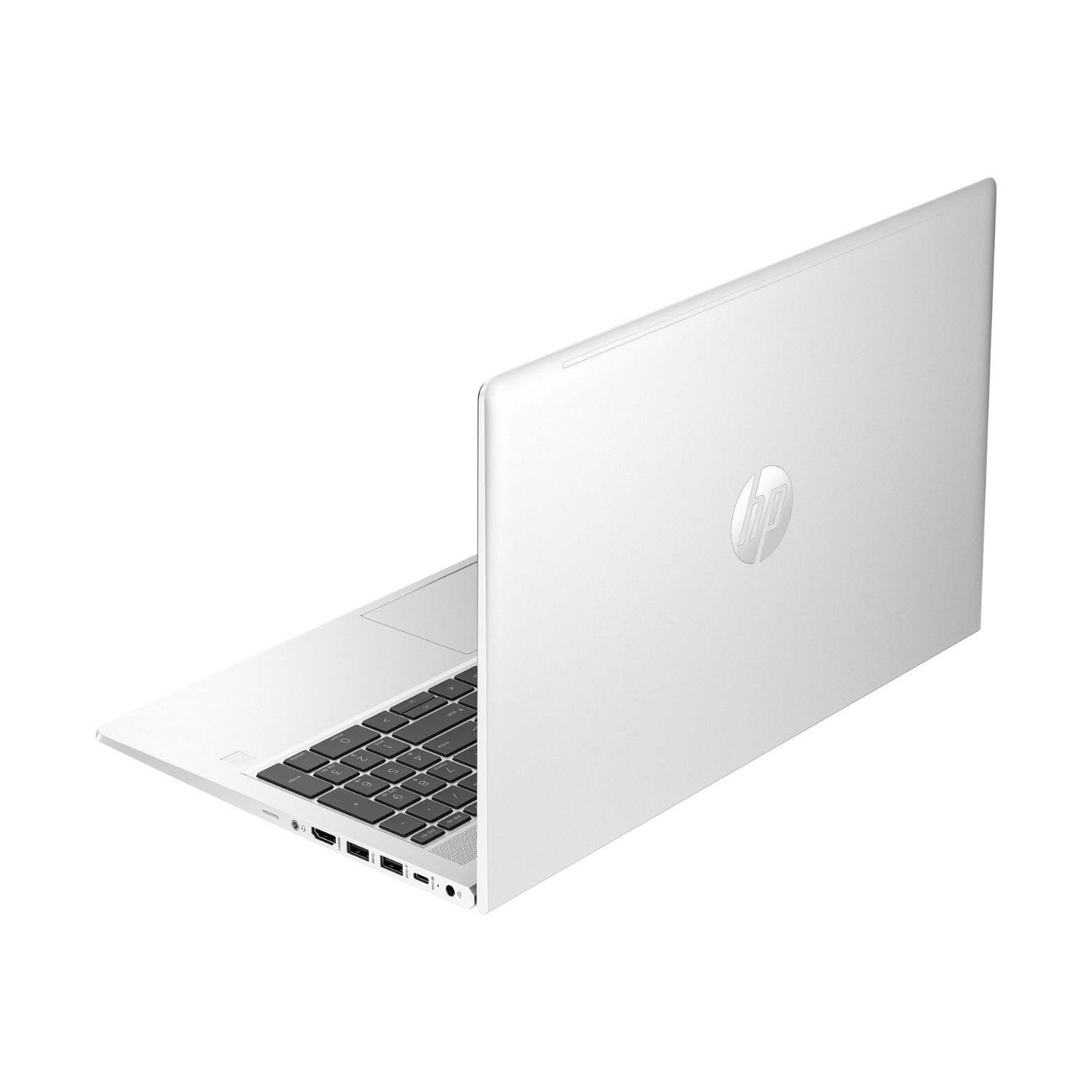 Alt View 3. HP - ProBook 445 G10 14" FHD Touchscreen AMD Ryzen 5-7530U 2.0 GHz 8 GB 256 GB SSD AMD Radeon Graphics Windows 11 Pro Laptop - Silver.