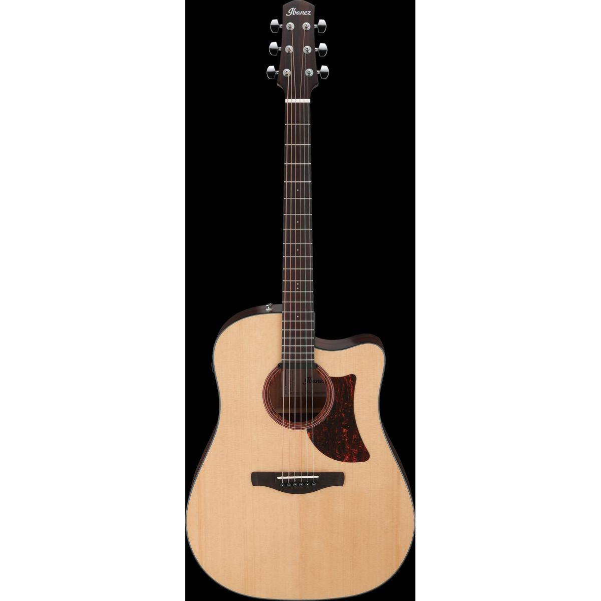 Alt View 1. Ibanez - Ibanez AAD170CE Advanced Acoustic Cutaway Guitar, Natural Low Gloss.